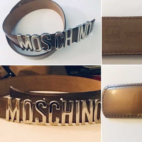 fake moschino belt